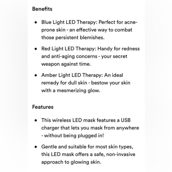 Skin Gym Wrinklit LED Mask - Picture 7 of 10